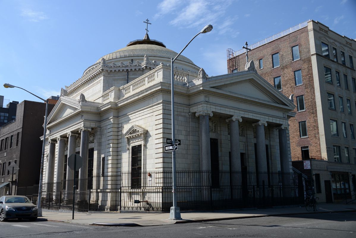 19-1 Williamsburg Trust Company Was Built in 1906 In Roman Style Architecture, It Is Now The Holy Trinity Orthodox Church Williamsburg New York